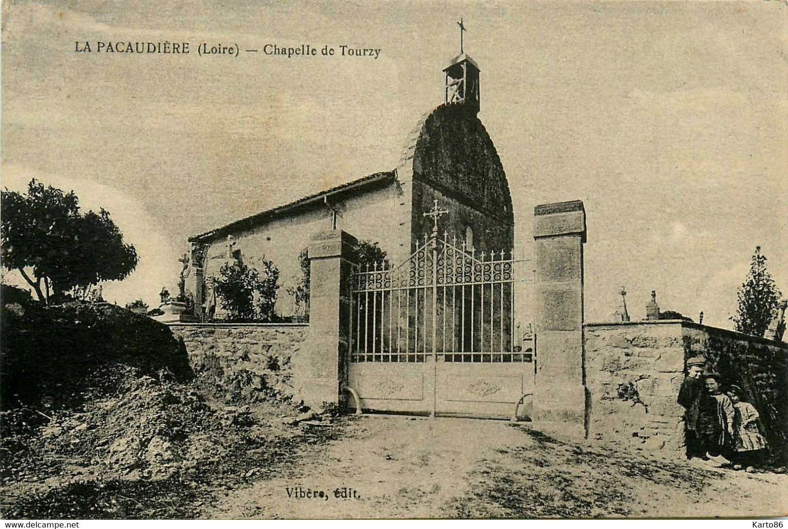 La Pacaudière * Vue Sur La Chapelle De Tourzy - La Pacaudiere