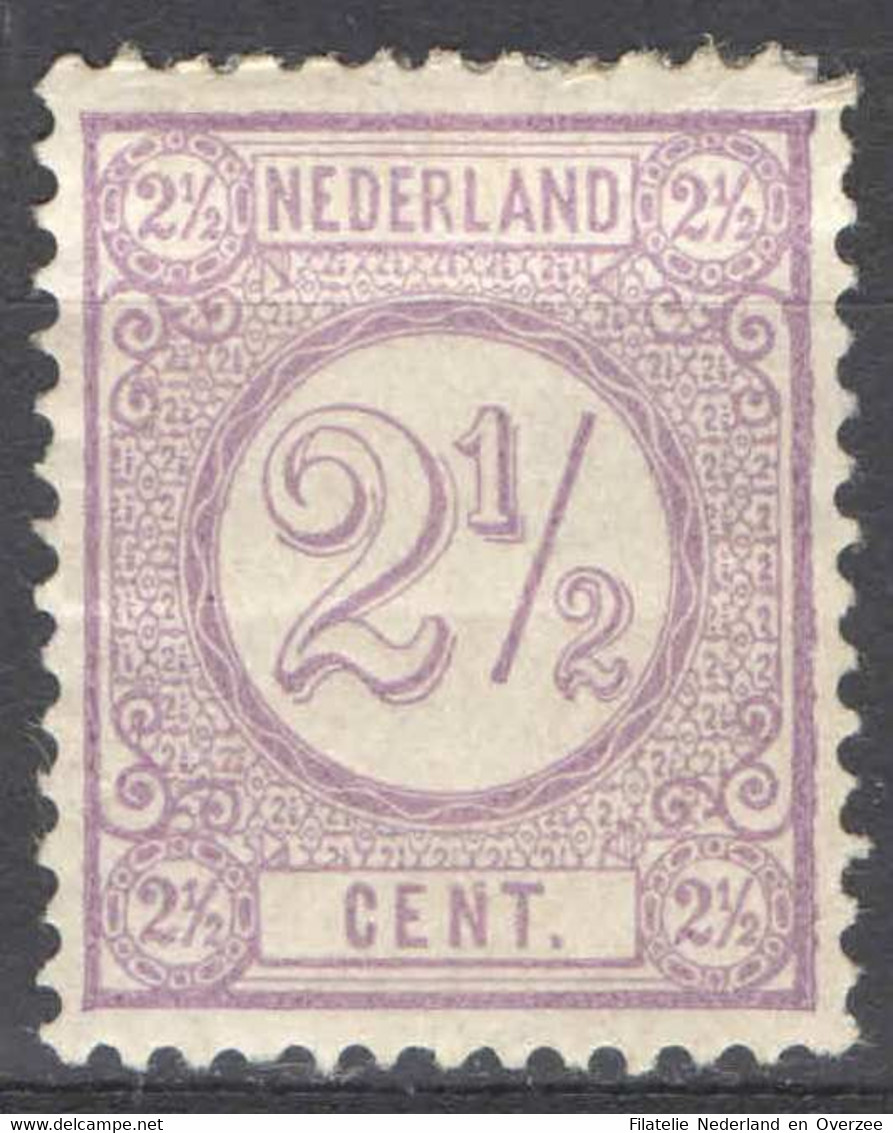 Nederland 1876 NVPH Nr 33 Ongebruikt/MH Cijfer - Ungebraucht