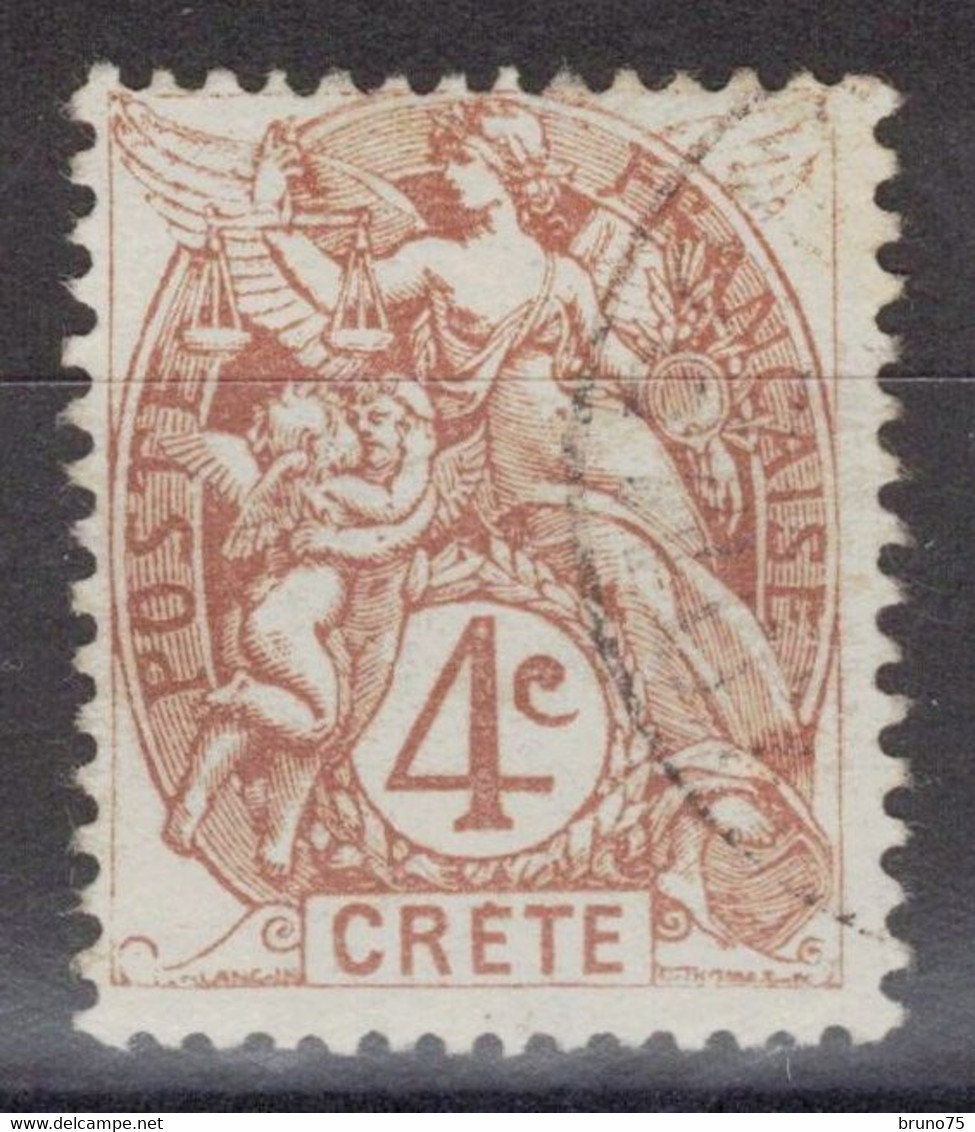 Crète - YT 4 Oblitéré - 1902-03 - Used Stamps