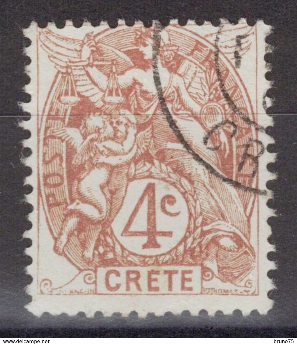 Crète - YT 4 Oblitéré - 1902-03 - Used Stamps