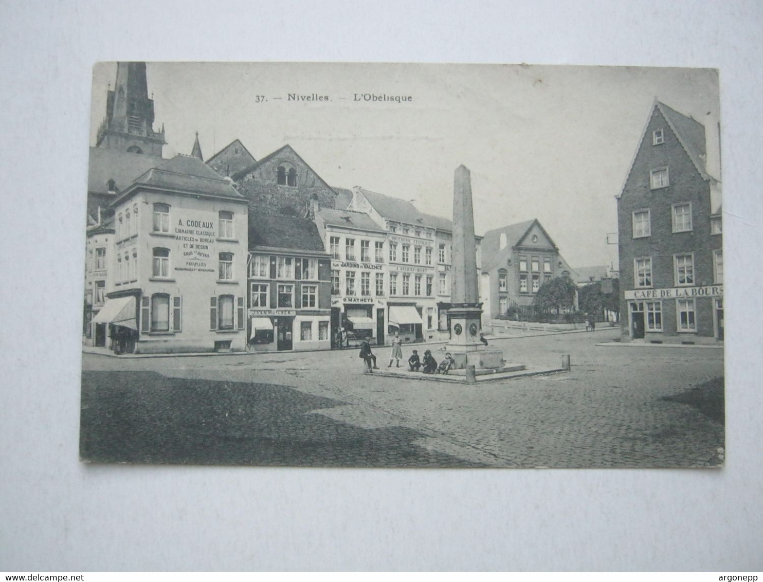 Nivelles,  Carte Postale  Militaire Allemagne,  2 Scans - Nijvel