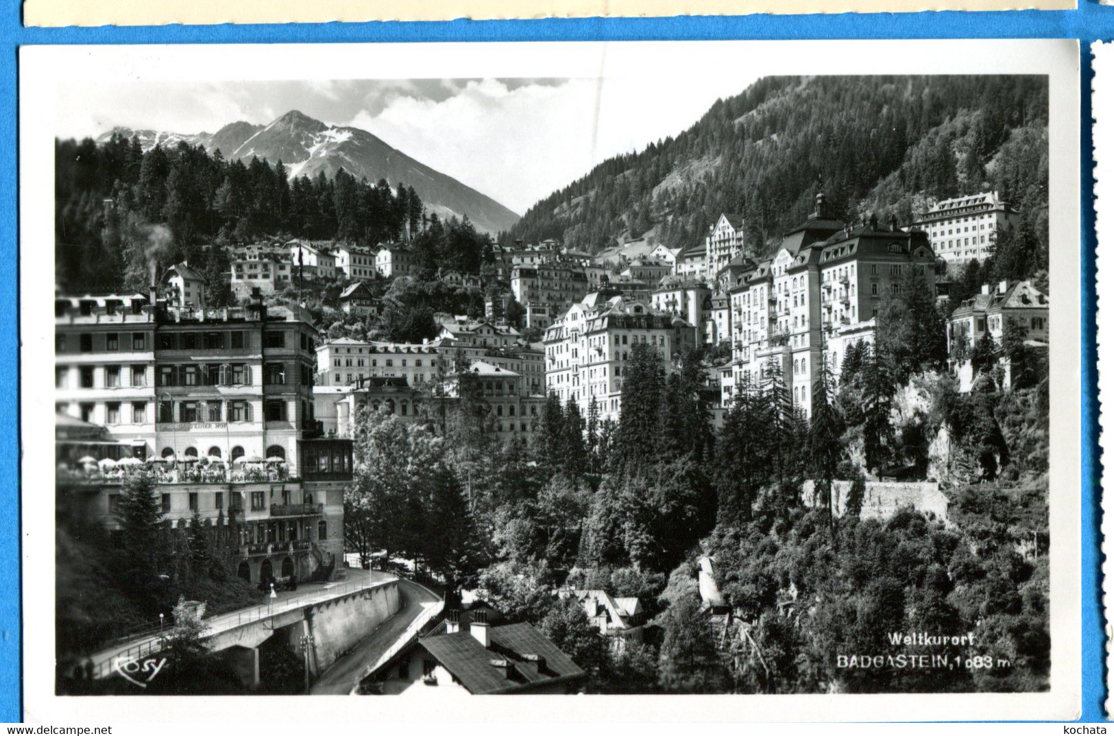 PRO237, Badgastein, Thermalbad, Weltkurort, Circulée 1952 - Bad Gastein