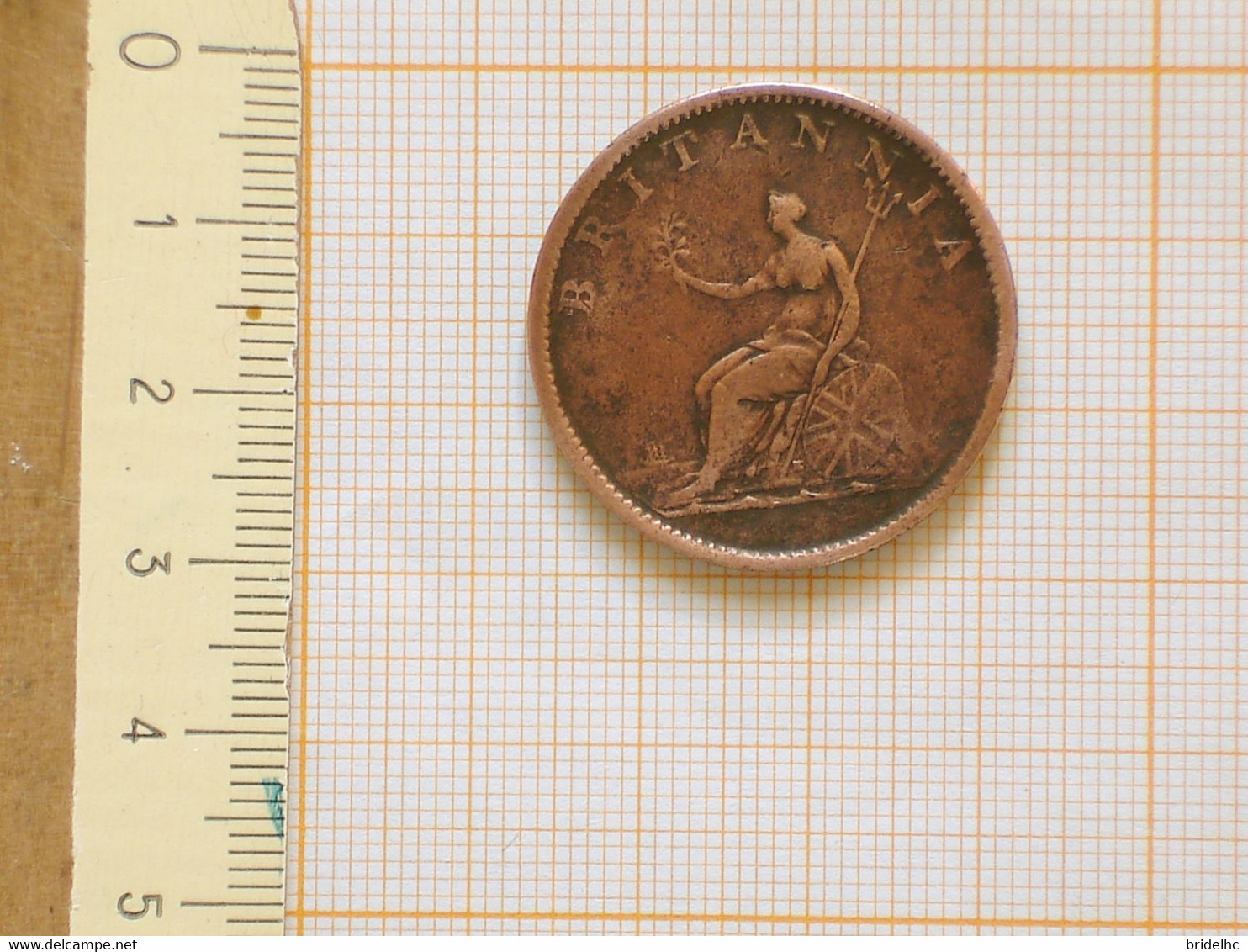 Royaune-uni Georges III 1/2 Penny - Autres & Non Classés