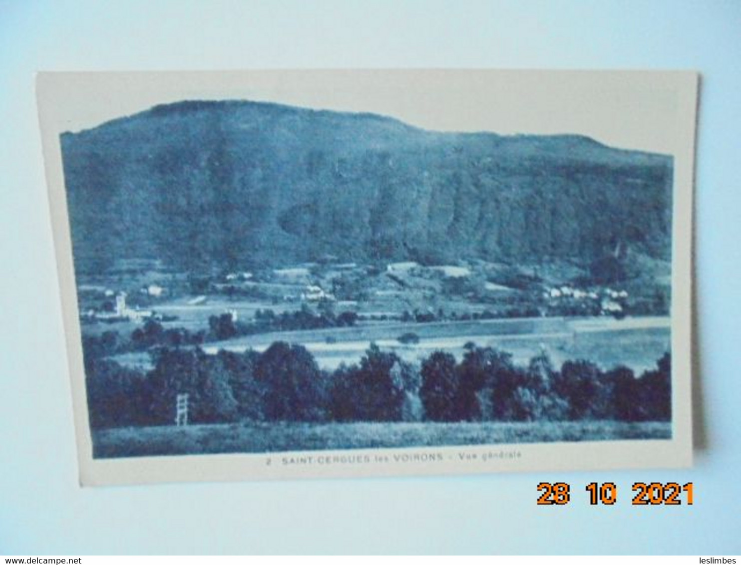 Saint Cergues Les Voirons. Vue Generale. Lacorbiere 2 PM 1937 - Saint-Cergues