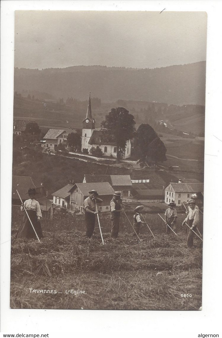 29127 - Tavannes  L'Eglise Et Les Paysans Perrochet 6800 - Tavannes