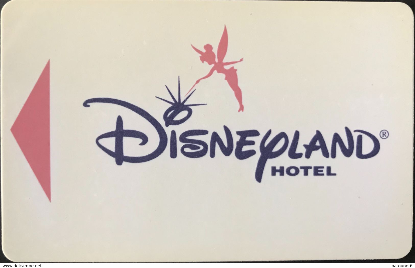 FRANCE  - CLE D'HOTEL  -  Euro Disney  -  Resort Hotels  -  05/92 - Disney Passports