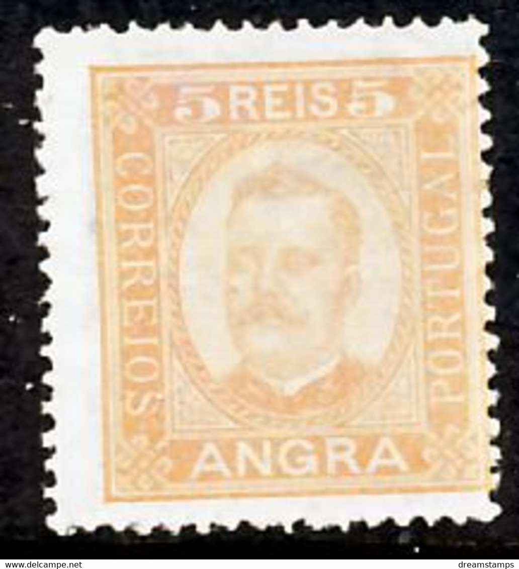 !										■■■■■ds■■ Angra 1892 AF#01 (*) King Carlos Neto 5 Réis 13,5 (x10806) - Angra