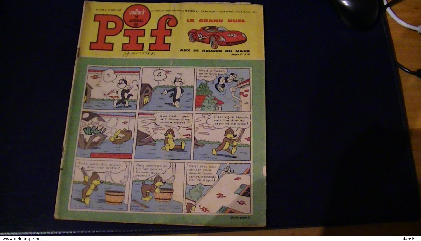 PIF ( Vaillant Le Journal De ) N° 1152 48 Pages Histoires Complètes 1967  Bon état Pour Tous Voir Les Photos Du Premier - Pif - Autres