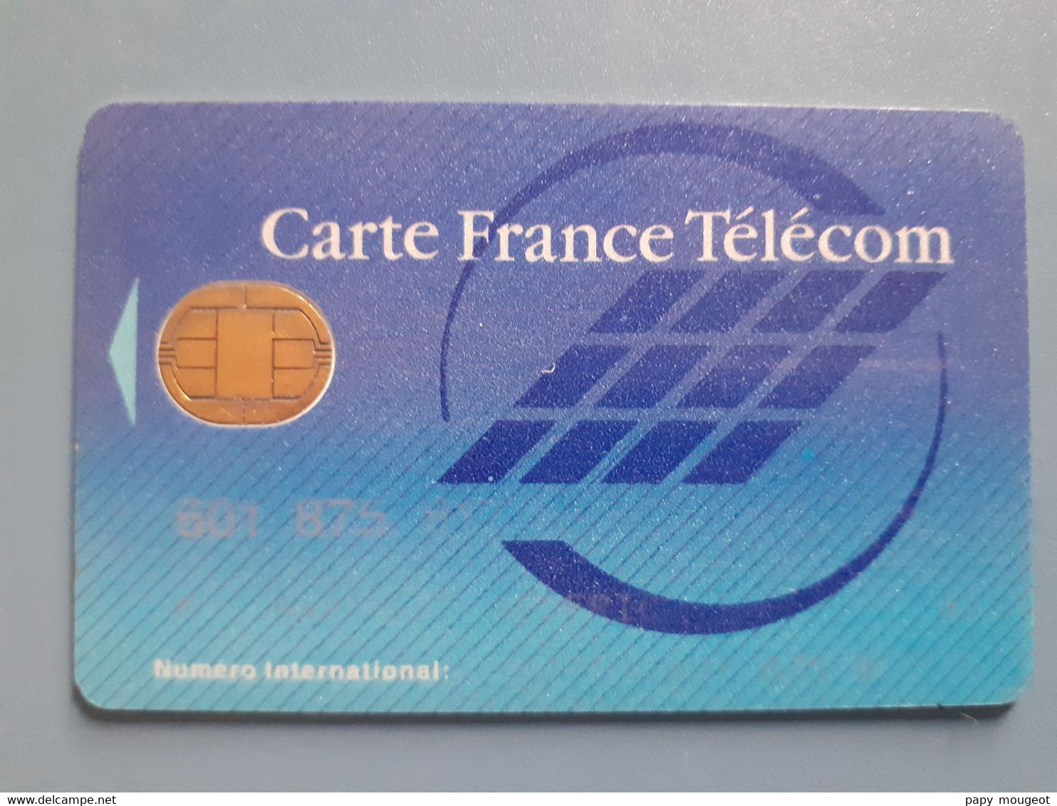 FT/CP-INT9 Carte France Télécom Internationale BULL H - Ad Uso Interno
