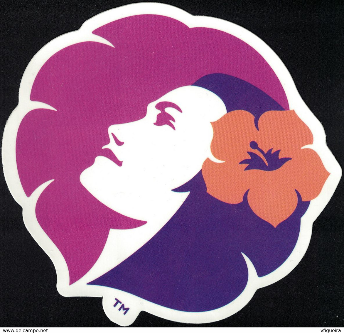 Autocollant Hawaiian Airlines Compagnie Aérienne - Stickers