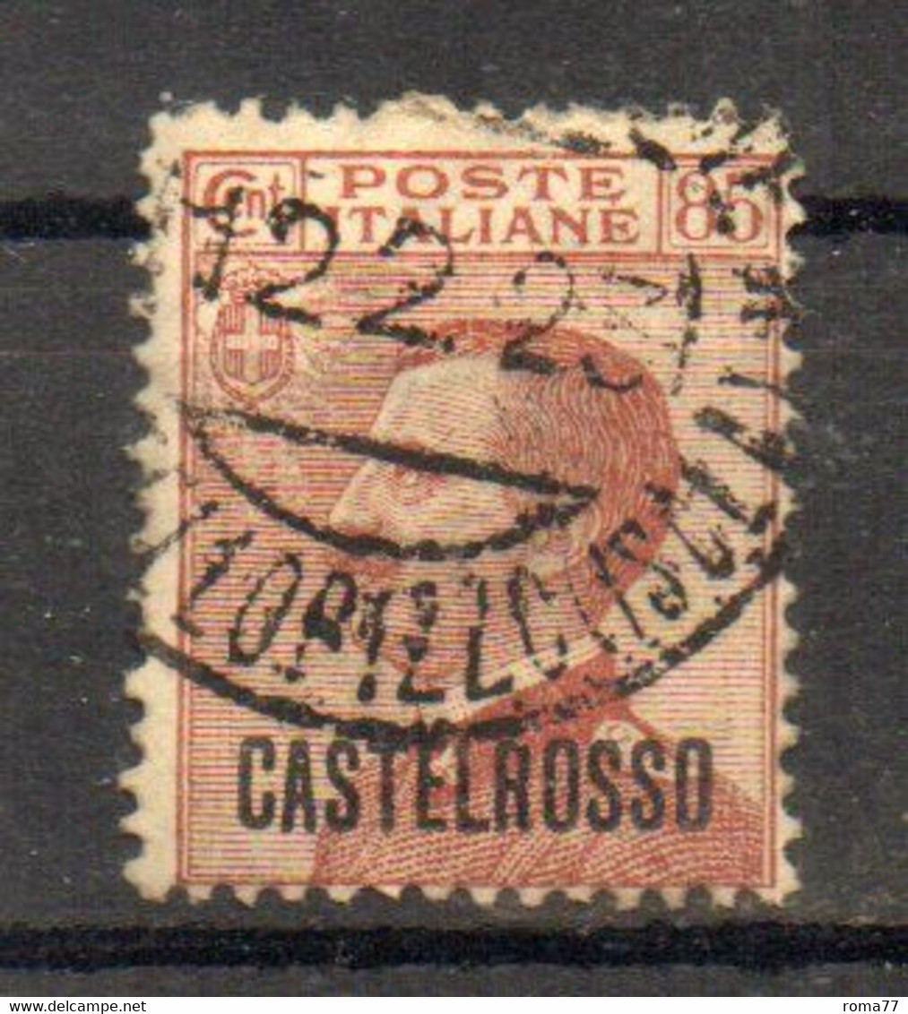 Y2371 - CASTELROSSO 1922, Sassone Il 85 Cent N. 9 Usato. - Castelrosso