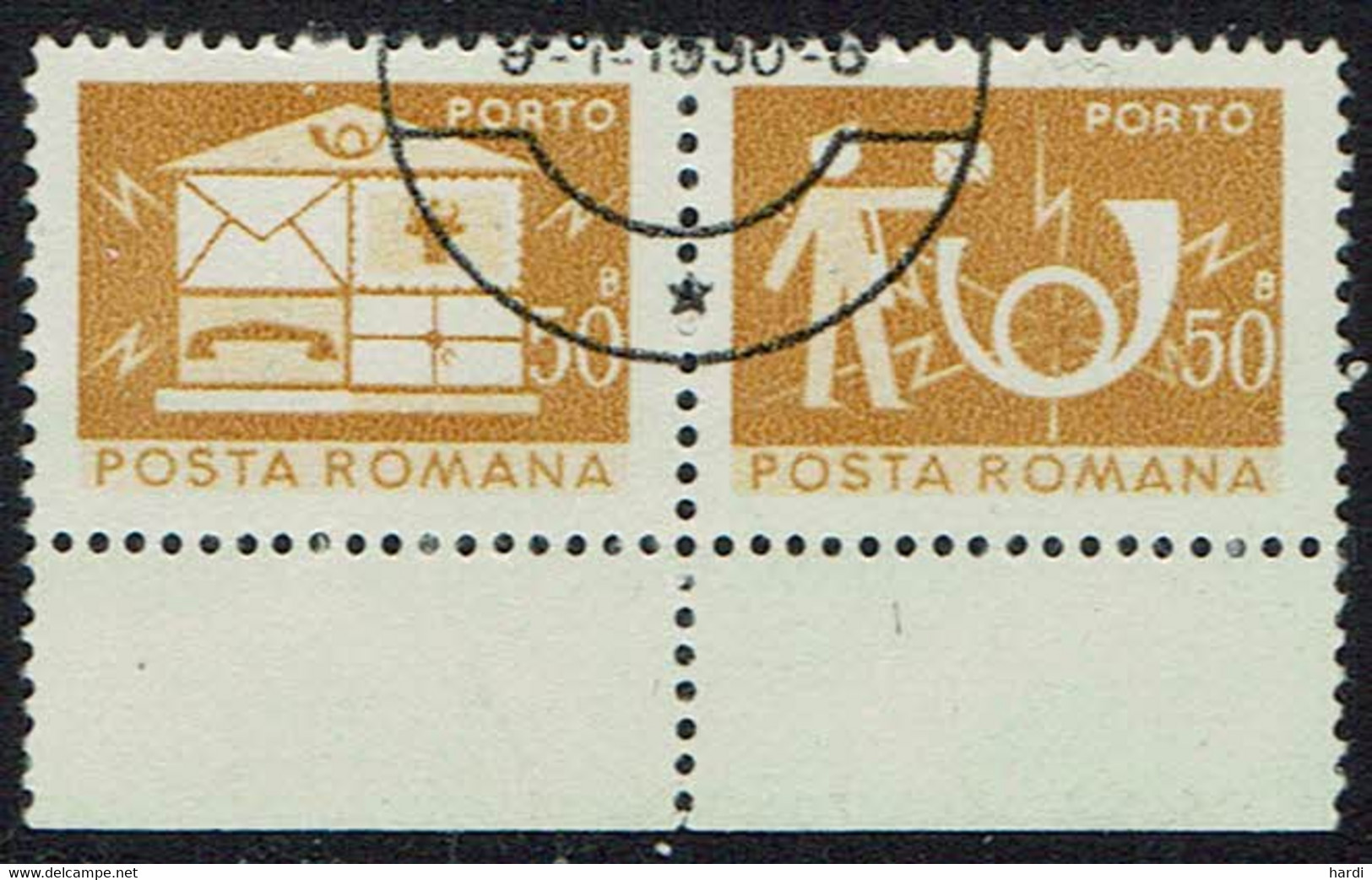 Rumänien Portomarken 1982, Mi.Nr 126, Gestempelt - Impuestos