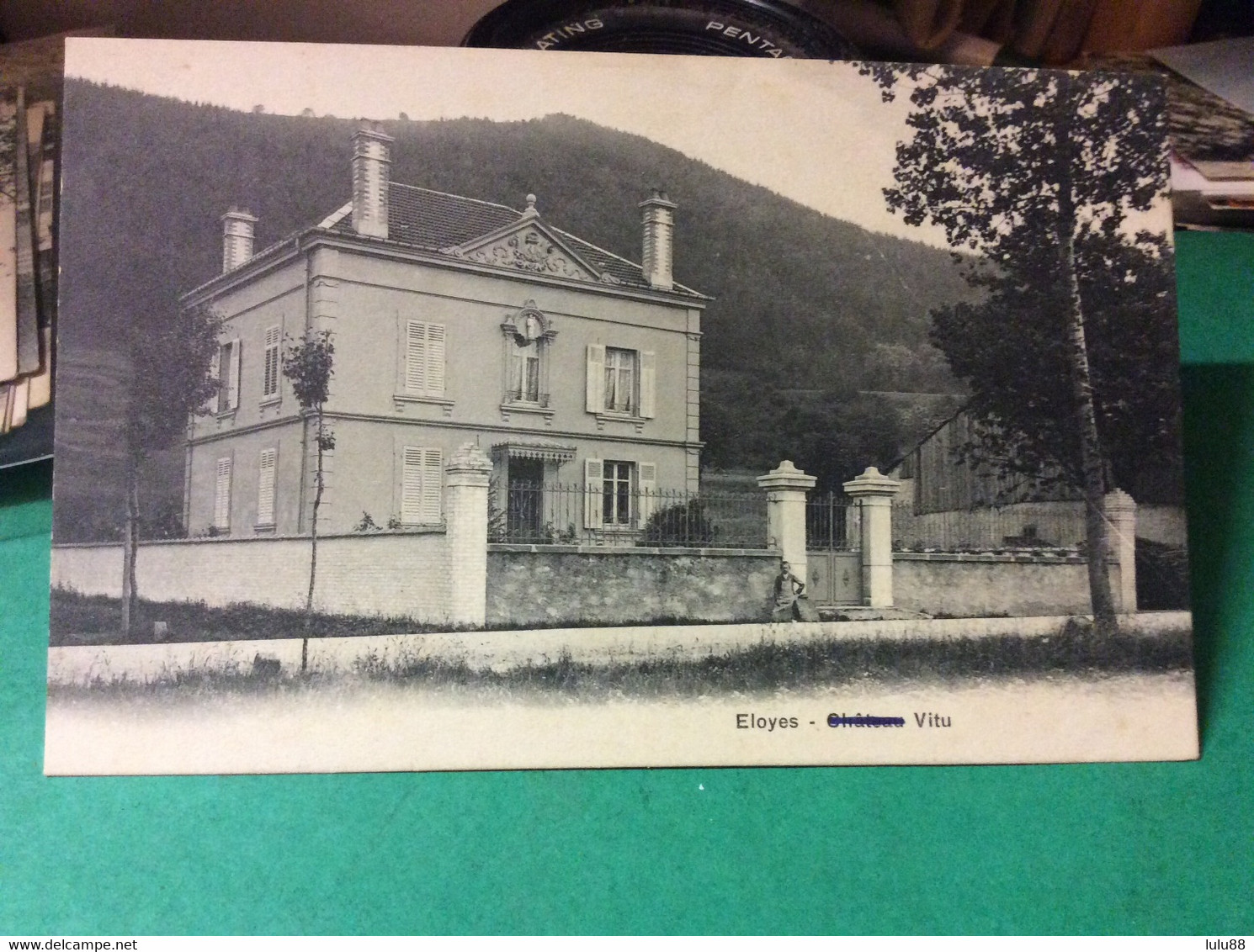 ♥️ ELOYES . Château Vitu Et Humbel LOT DE 2 CARTES - Pouxeux Eloyes