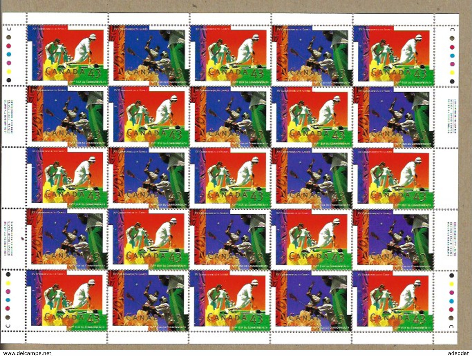 CANADA 1994 SCOTT 1518a MNH SHEET OF 120 - Full Sheets & Multiples