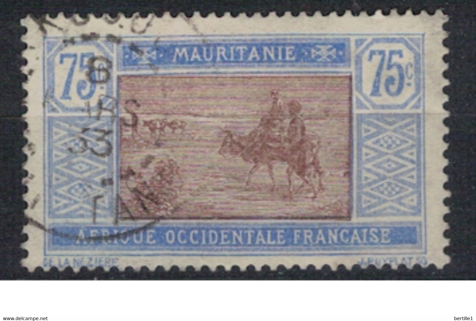 MAURITANIE            N°  YVERT  30 ( 2 ) OBLITERE       ( Ob 9 / 49 ) - Used Stamps