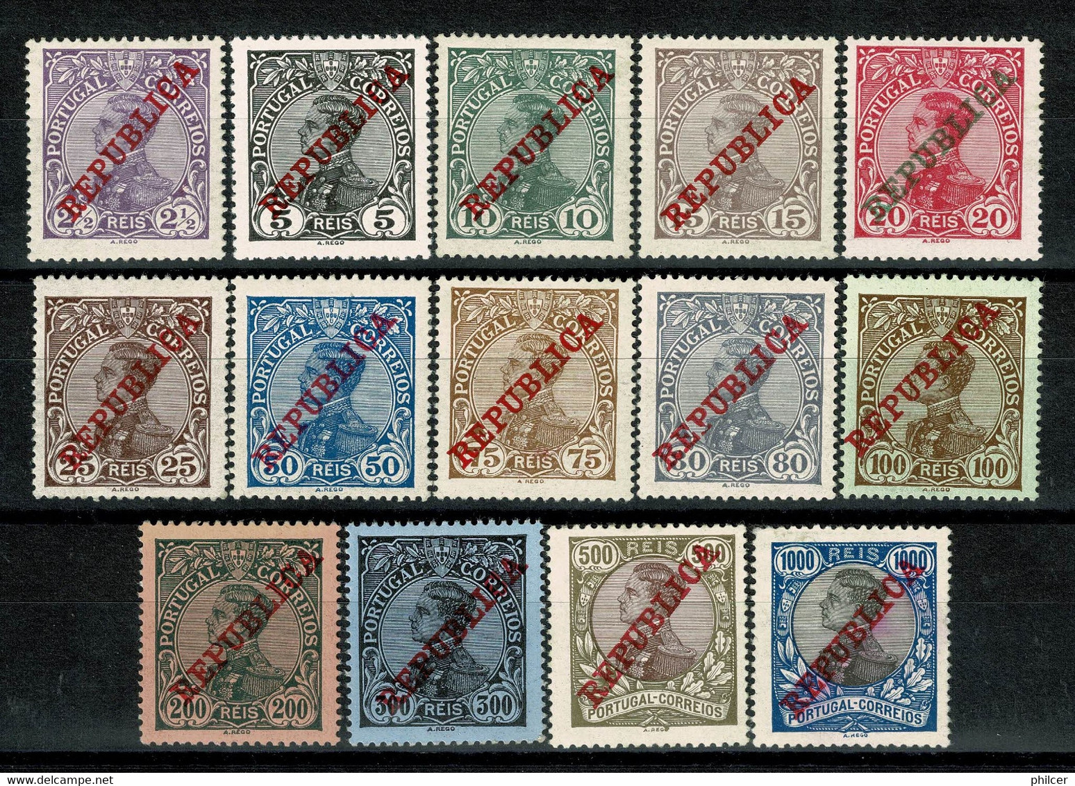 Portugal, 1910, # 170/183, MH And MNG - Neufs