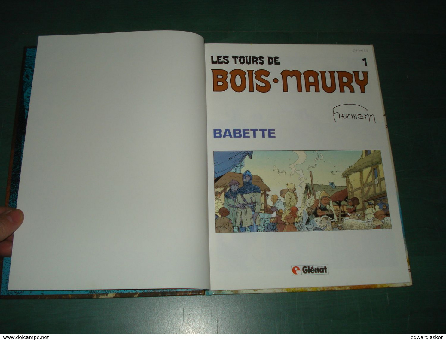 LES TOURS DE BOIS MAURY 1 : Babette /Hermann - EO Glénat Octobre 1984 [1] - Tours De Bois-Maury, Les