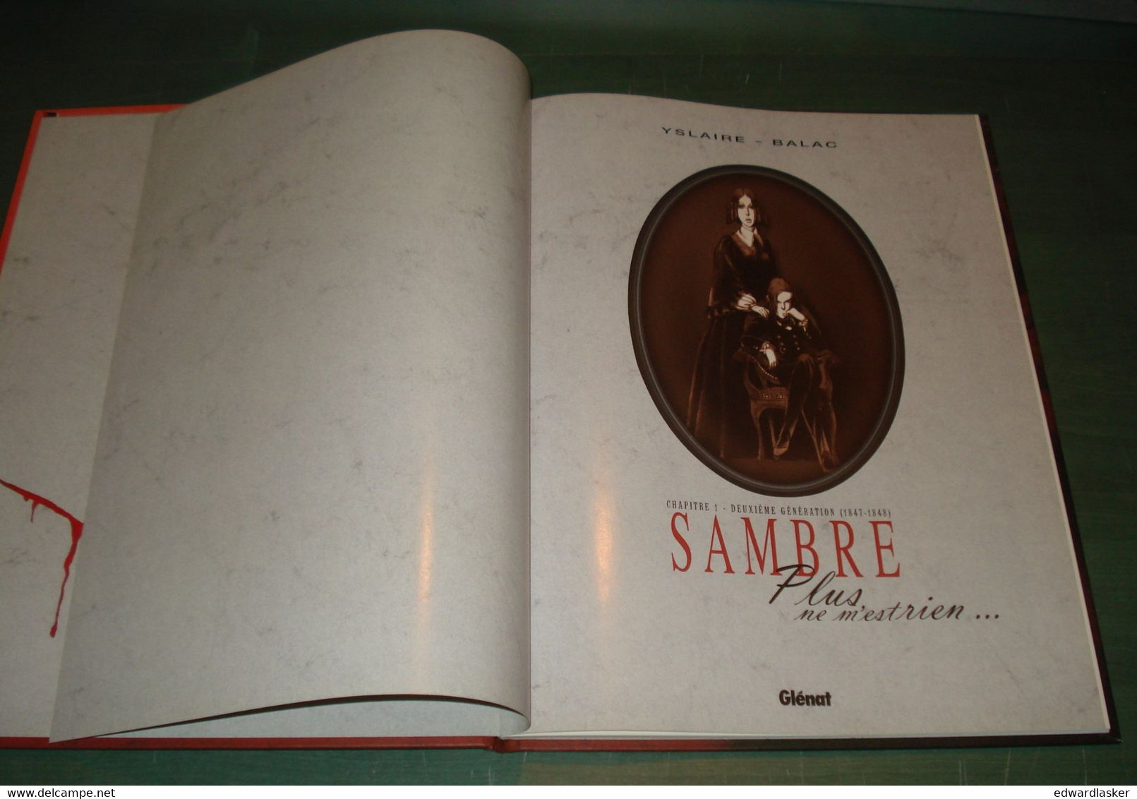 SAMBRE 1 : Plus Ne M'est Rien /Yslaire Balac - Rééd. Glénat 2004 - Samber