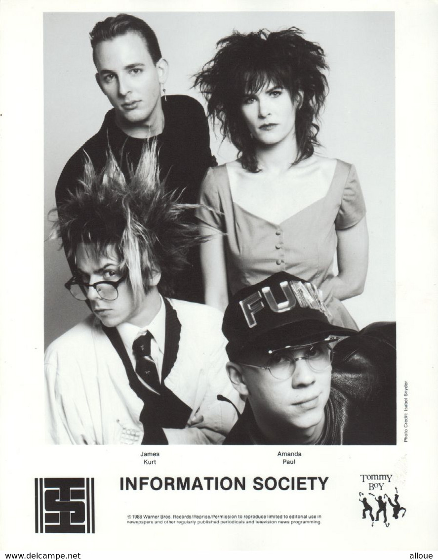 INFORMATION SOCIETY - Photographs