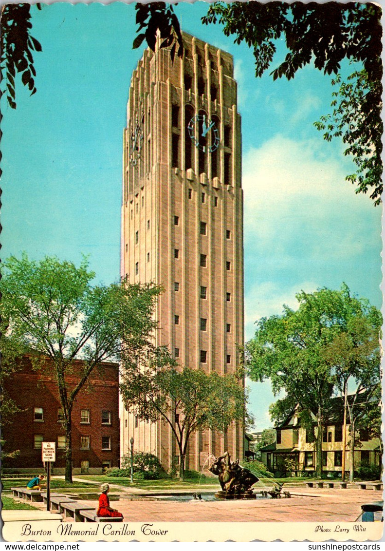 Michigan Ann Arbor Burton Memorial Carillon Tower University Of Michigan - Ann Arbor