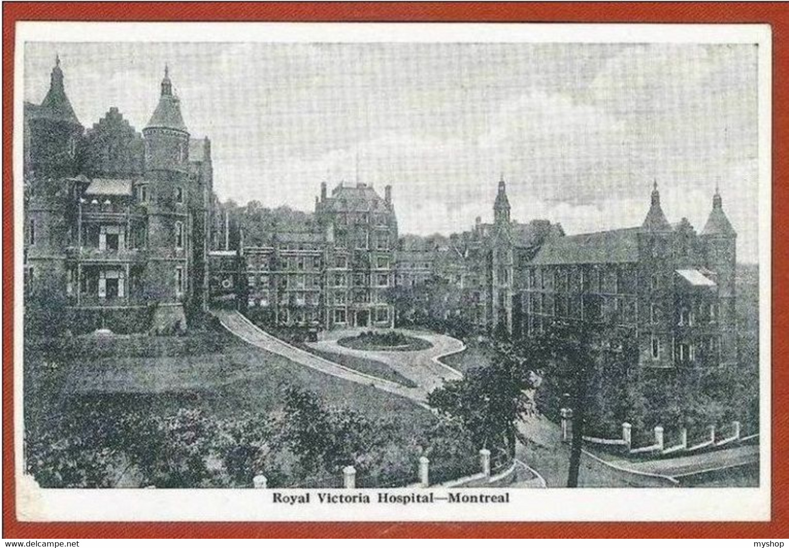 CANADA 002,  * MONTREAL, VICTORIA ROYAL HOSPITAL   *  UNUSED - Edmonton