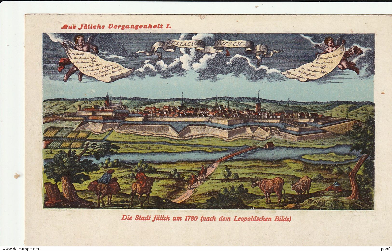 Jülich / Juelich : Die Stadt Um 1780 - Juelich