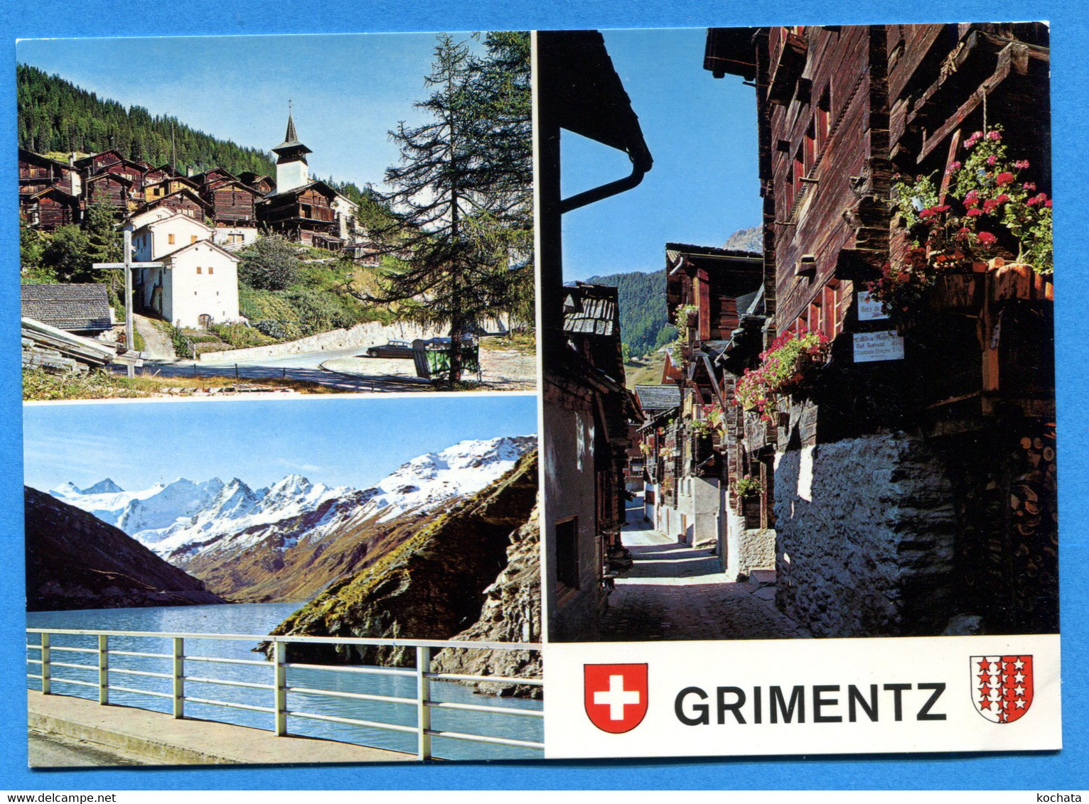 PRO282, Grimentz, Val D'Anniviers, 16859, Rud. Suter, GF, Non Circulée - Grimentz