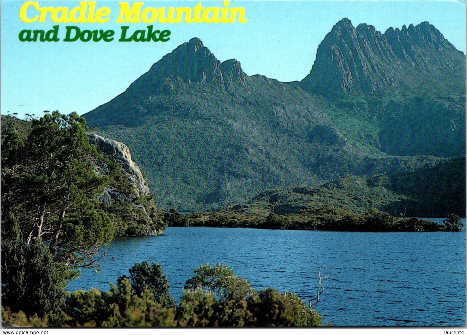 (1 B 29)  Australia - TAS - Cradle Mountain  (posted 2000 ? With Xmas Stamp) - Wilderness