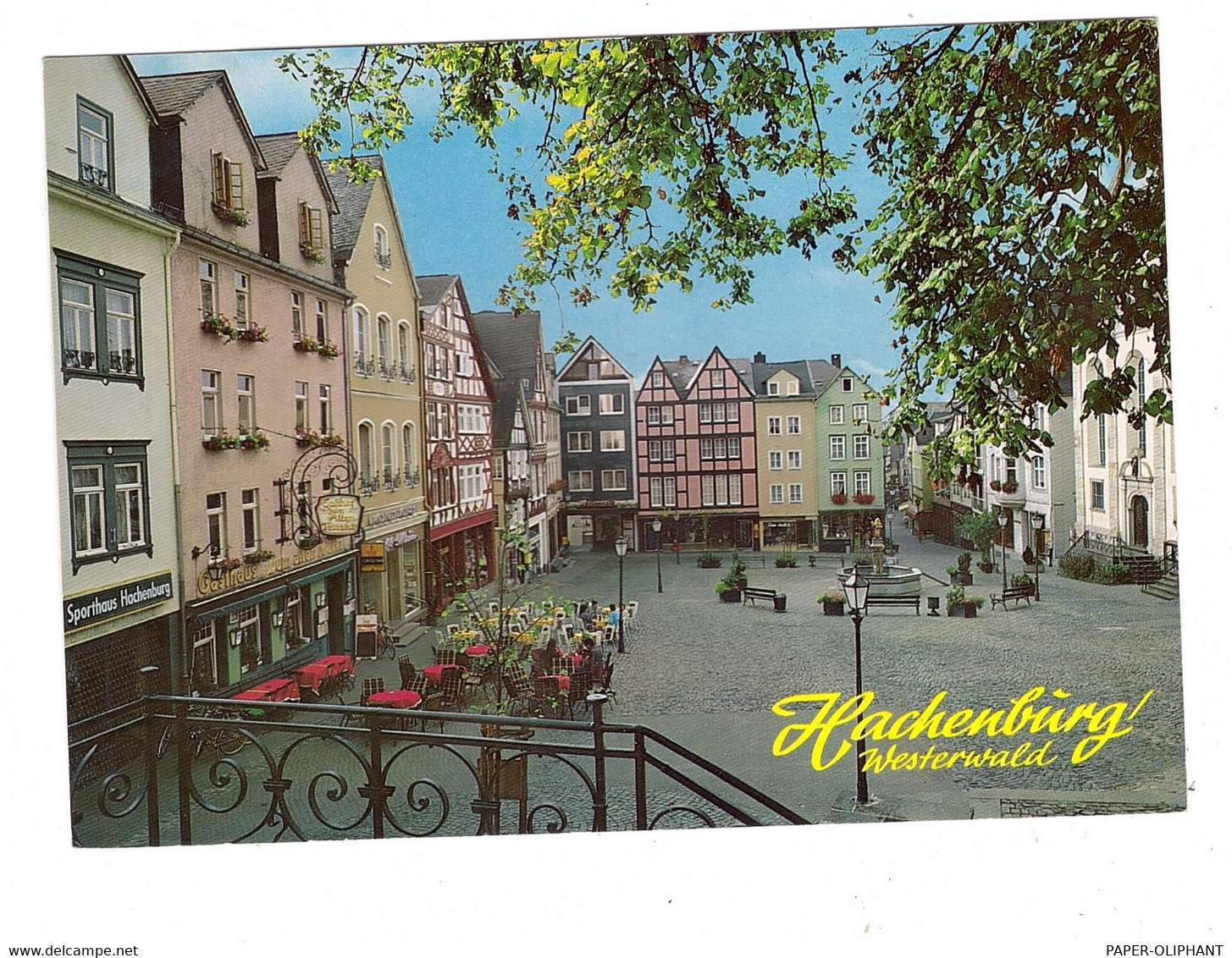 5238 HACHENBURG, Altstadt - Hachenburg