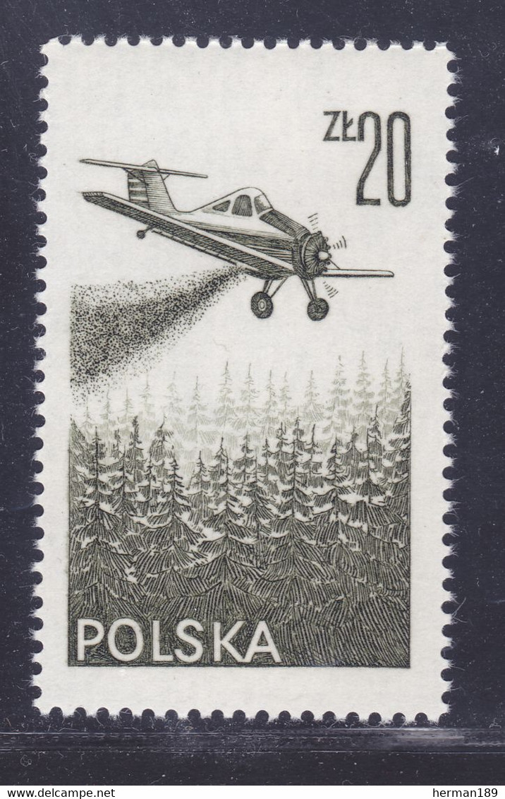 POLOGNE AERIENS N°   57 ** MNH Neuf Sans Charnière, TB (D9918) Avion PZL-106 - 1977 - Unused Stamps
