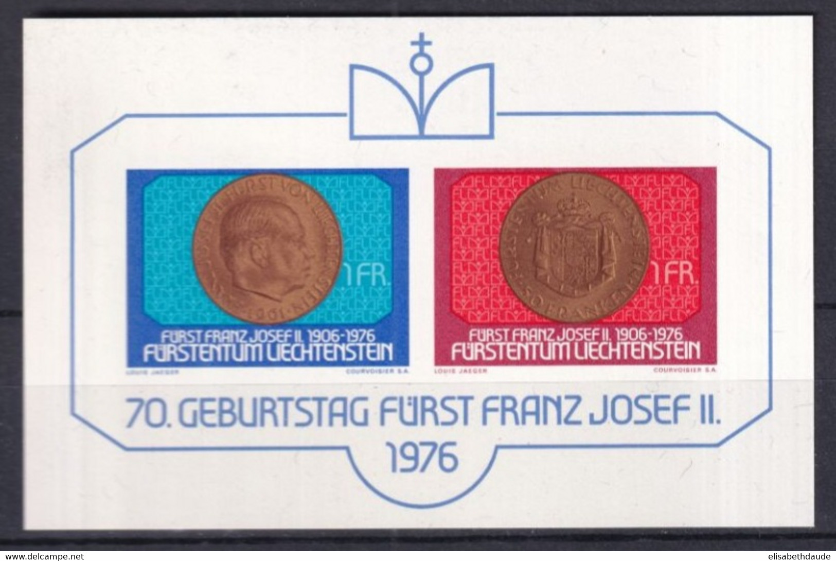 LIECHTENSTEIN - ANNEE COMPLETE 1975 + 1976 AVEC BLOC ** MNH - COTE YVERT 2012 = 61.5 EUR. - Annate Complete