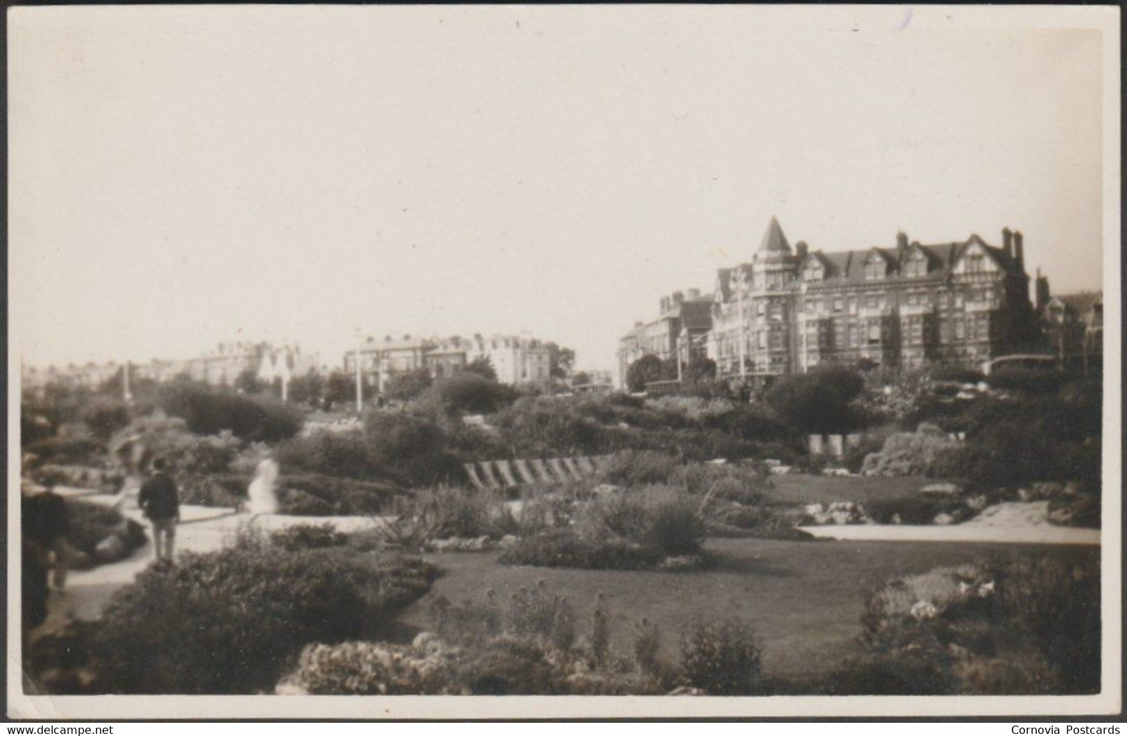 View From The Rock Gardens, Southsea, Hampshire, C.1920s - Jerome Ltd RP Postcard - Southsea