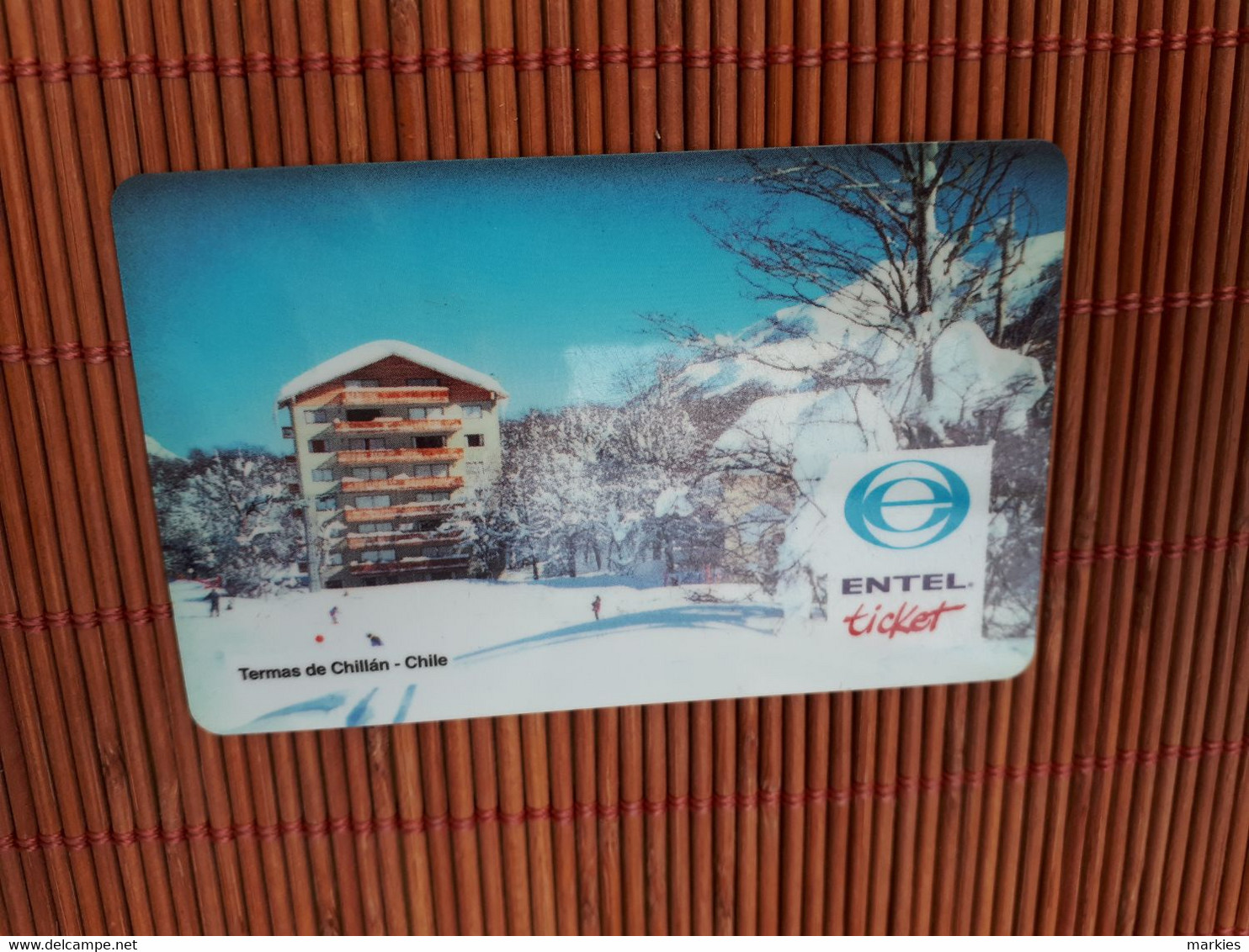 Prepaidcard Chilli Entel Used Rare - Chile