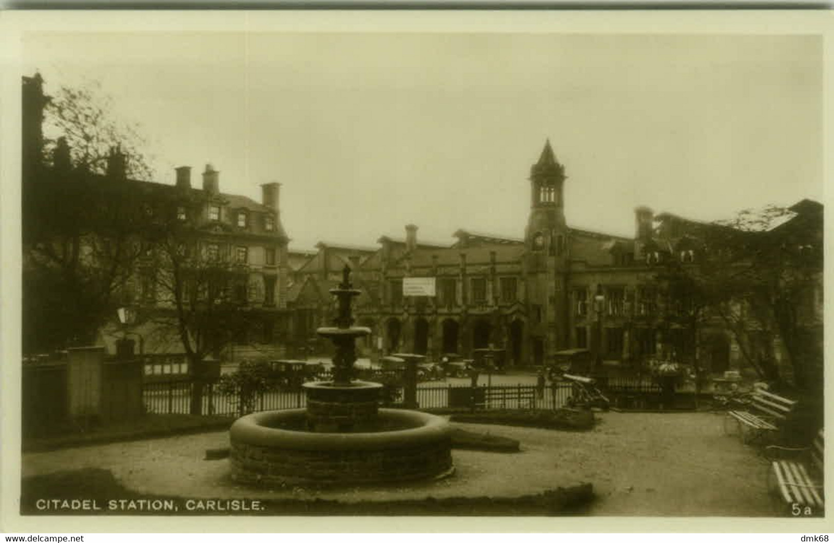 U.K. - CITADEL STATION CARLISLE - RPPC POSTCARD - 1930s/40s (11891) - Carlisle