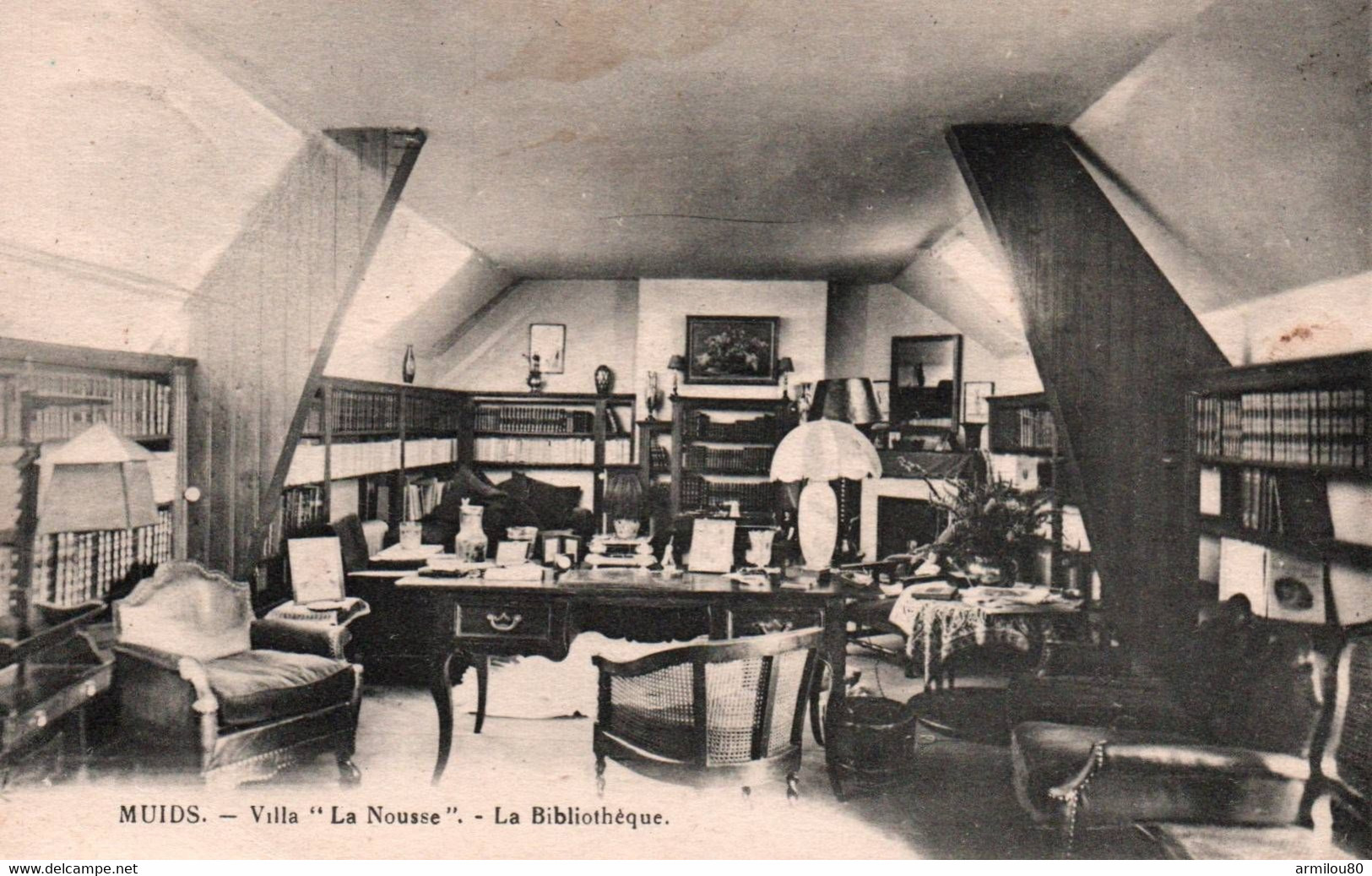 N°183 B MUYDS VILLA LA NOUSSE LA BIBLIOTHEQUE - Muids