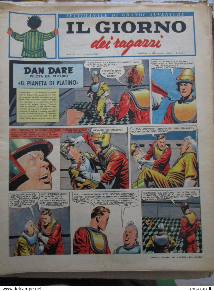 # IL GIORNO DEI RAGAZZI N 1 / 1963 - First Editions