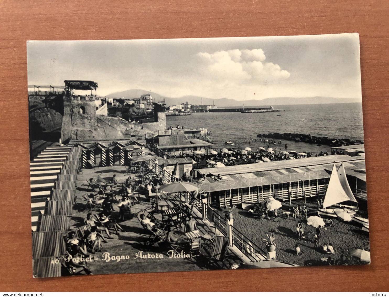 PORTICI ( NAPOLI ) BAGNO AURORA ITALIA 1958 - Portici