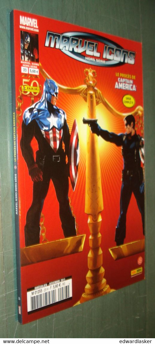 BD MARVEL ICONS HS N°2 - Panini Comics 2011 - Le Procès De Captain America - Marvel France
