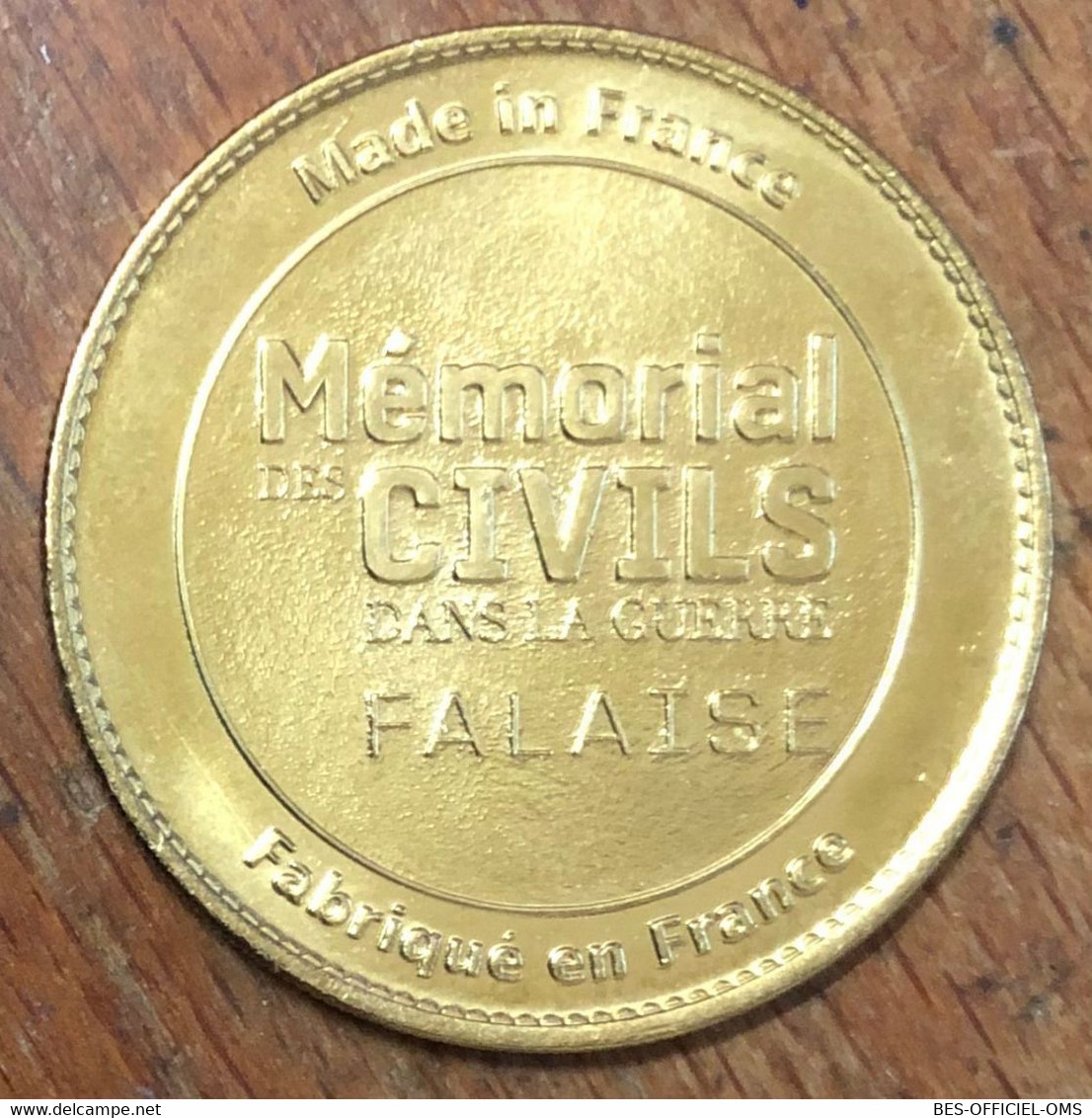 14 FALAISE MÉMORIAL DES CIVILS DANS LA GUERRE AB 2017 MÉDAILLE ARTHUS-BERTRAND JETON TOURISTIQUE MEDALS COINS TOKENS - 2017