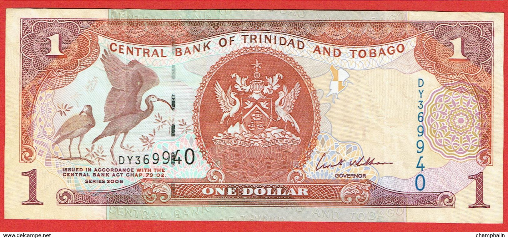 Trinidad & Tobago - Billet De 1 Dollar - 2006 - P46 - Trinité & Tobago