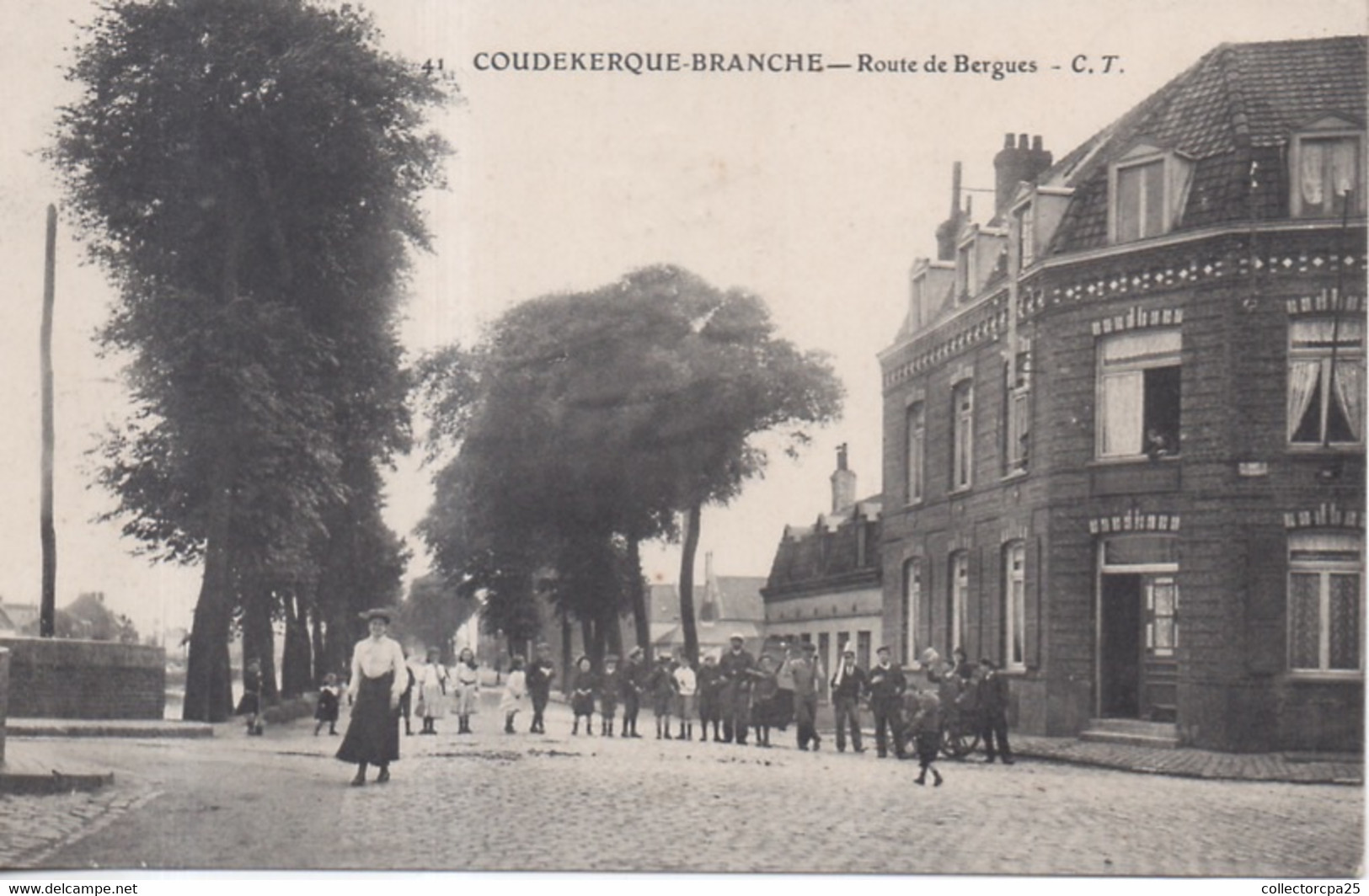 41 - Coudekerque Branche - Route De Bergues - Coudekerque Branche