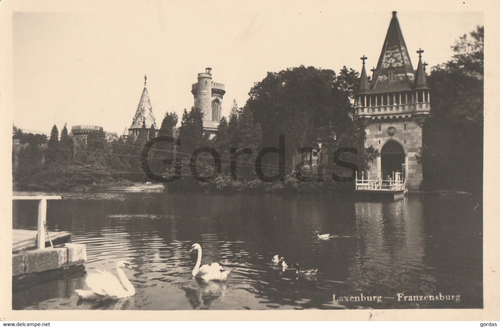 Austria - Laxemburg - Franzenburg - Swan - Laxenburg