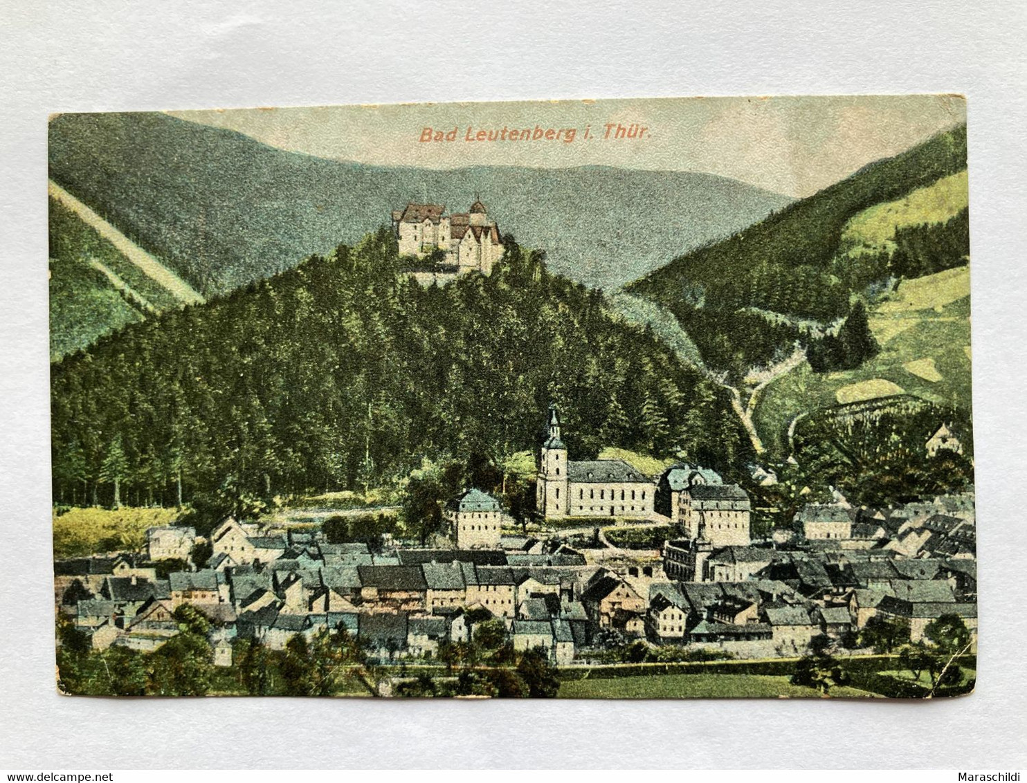 Bad Leutenberg, Panoramablick , Nicht Gelaufen - Leutenberg