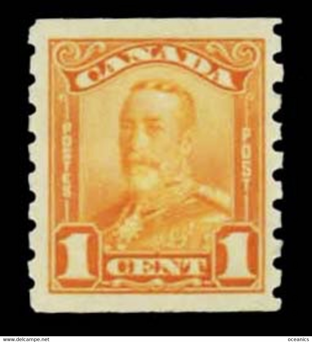 Canada (Scott No. 160 - George V Scroll) [**] TB / VF  Never Hinged - Markenrollen