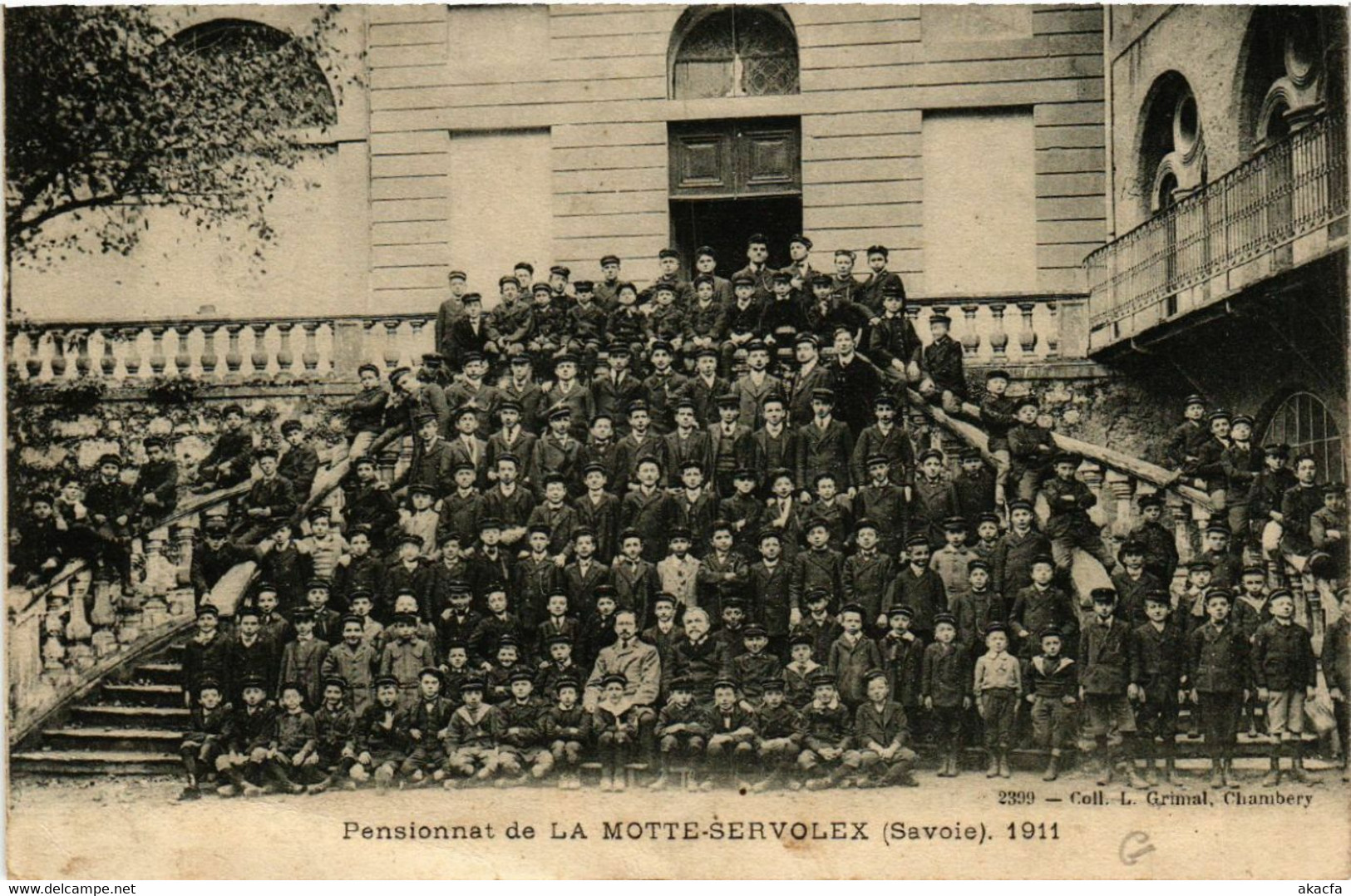 CPA AK La MOTTE-SERVOLEX - Pensionnat De La MOTTE-SERVOLEX (388344) - La Motte Servolex