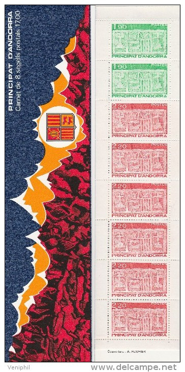 ANDORRE - CARNET N° 1  DE 1987  - COTE :  10,50 € - Markenheftchen