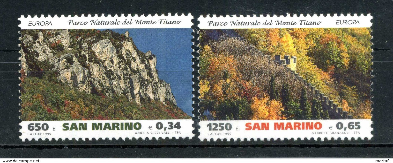 1999 SAN MARINO SET MNH ** - Ongebruikt