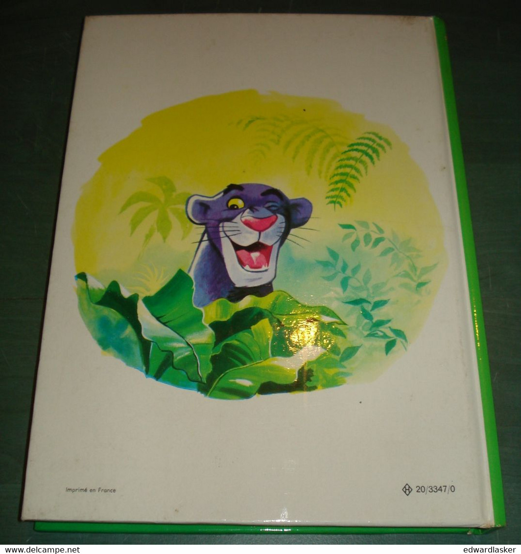 Le LIVRE de la JUNGLE - Disney d'après Kipling - Hachette 1968