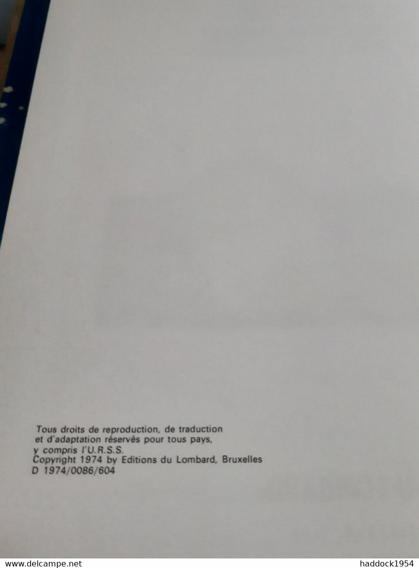 Le Cratère Aux Sortilèges EDDY PAAPE GREG Le Lombard  1974 - Luc Orient