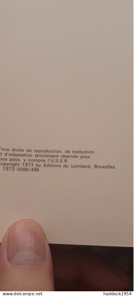 La Forêt D'acier LUC ORIENT EDDY PAAPE GREG Le Lombard  1973 - Luc Orient